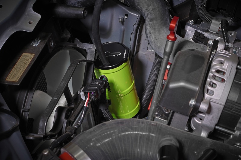 Subaru WRX Coolant Overflow Tank - Perrin Performance - Neon Yellow - `02-`25